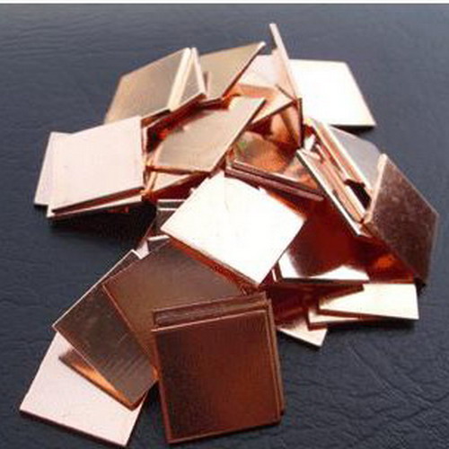 Thermal Pure Copper Pad Shim 15mm x 15mm x 0.1mm - Click Image to Close